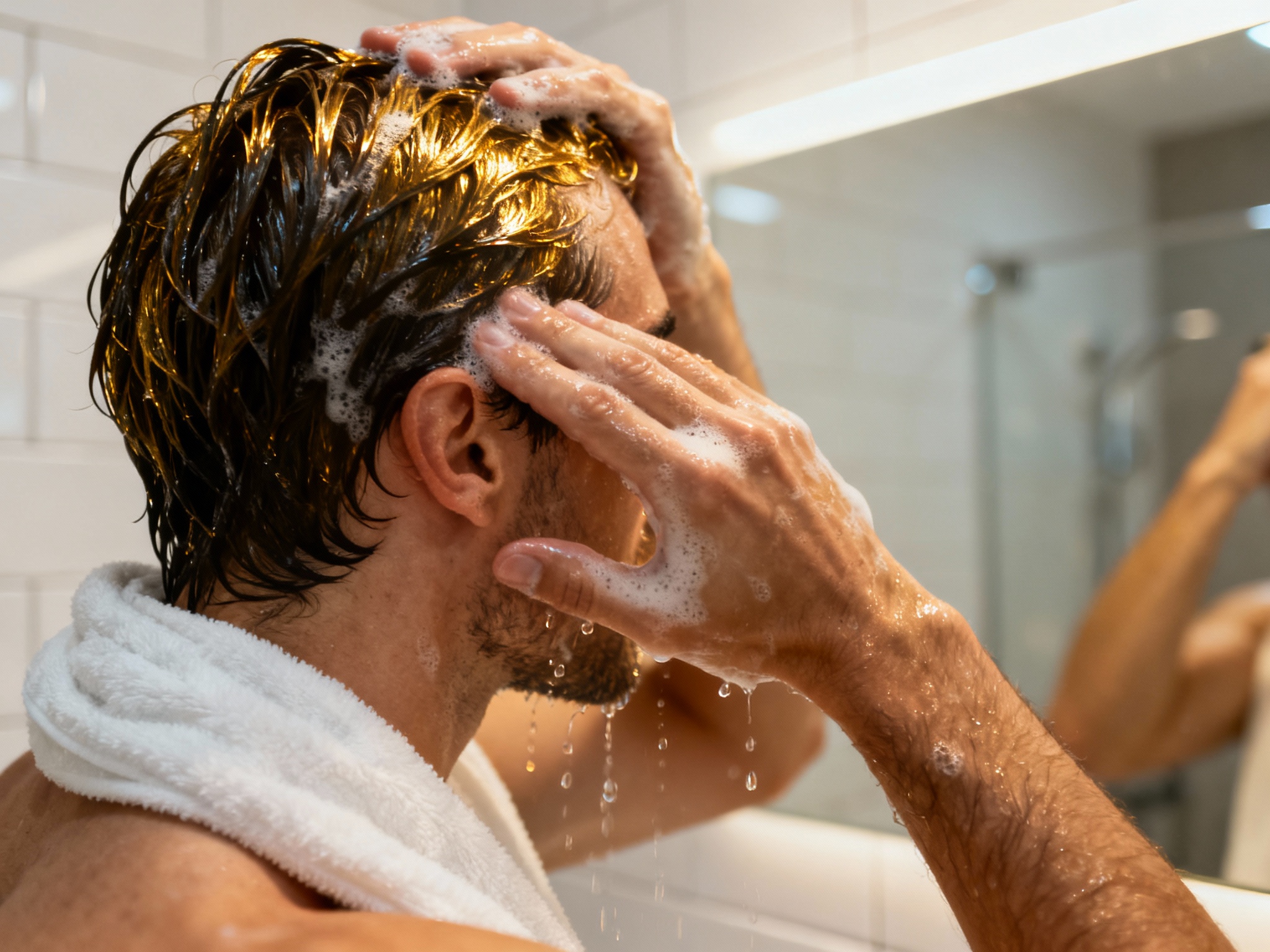 男士頭髮護理完整指南：從清潔到保養的專業建議