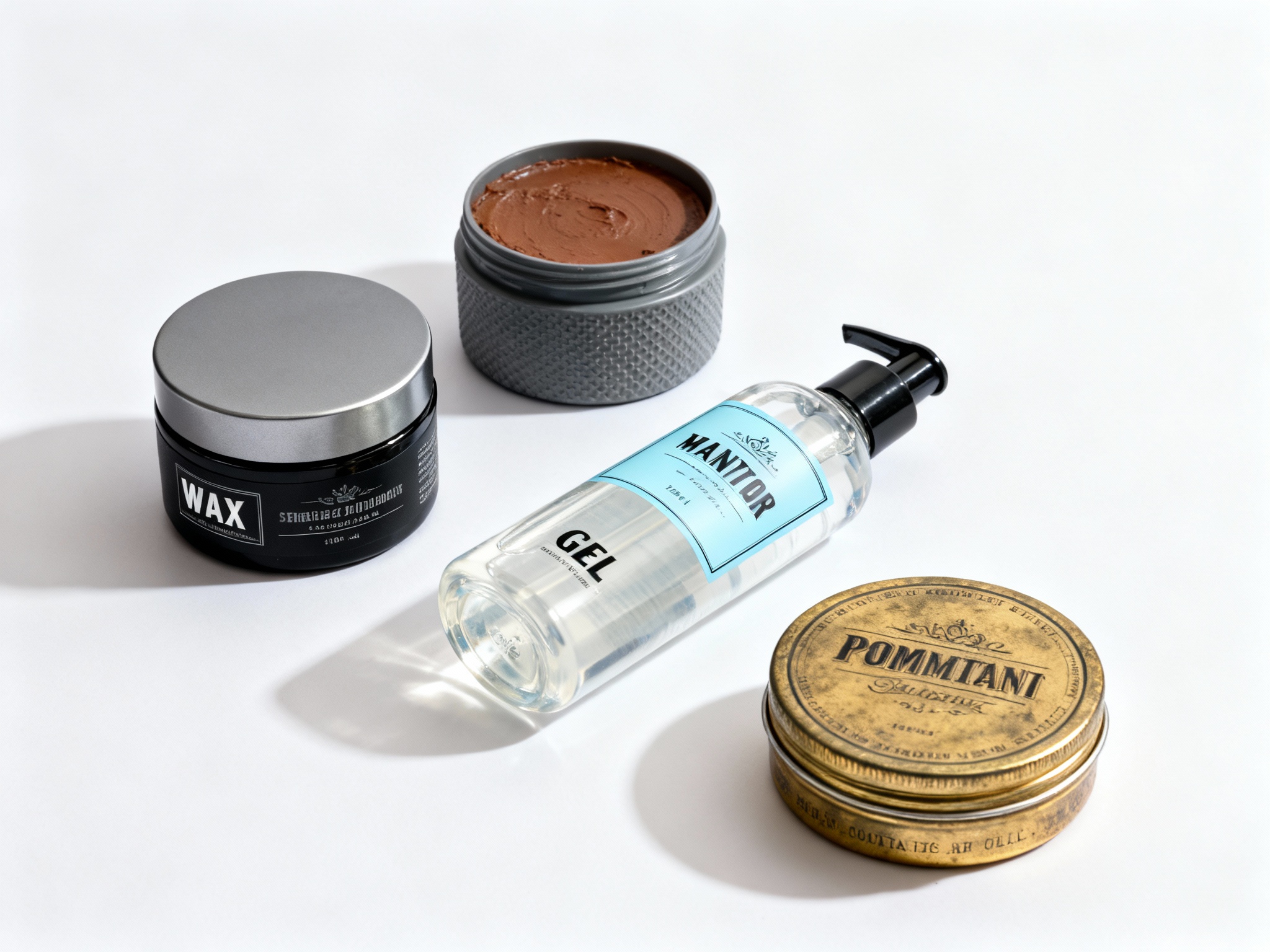 男士髮型產品完整指南：髮蠟、髮泥、髮膠該如何選擇